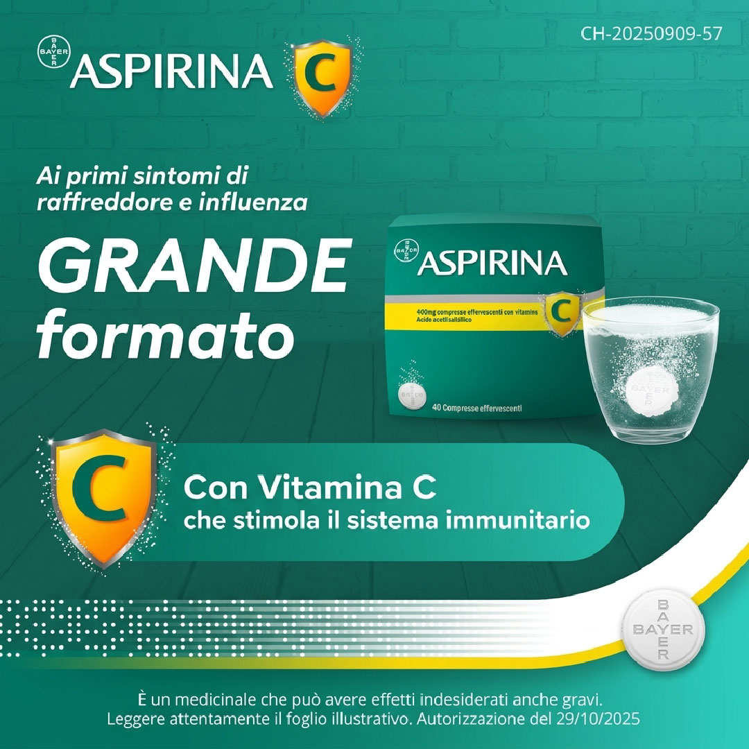 promo aspirina ottobre